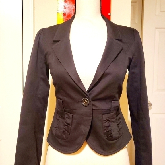 Rampage | Fitted Black Blazer - Picture 1 of 7